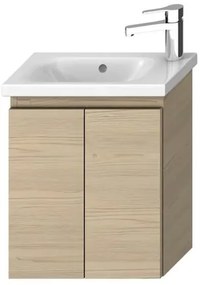 Fürdőszobaszekrény mosdó alá Jika Mio 42,1x51x25,8 cm kőrisfa dekorban H40J7112003421