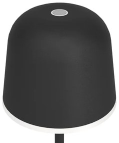 Eglo 900457-LED Dimmelhető kültéri lámpa MANNERA 2,2W/5V 1800 mAh fekete IP54