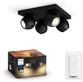 Philips Philips 50474/30/P6 - LED Szabályozható spotlámpa Hue BUCKRAM 4xGU10/5W/230V P3776