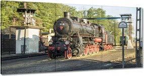 Festmények 180x90 Gőzmozdony Ty1-76
