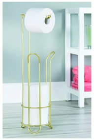 Aranyszínű acél WC-papír tartó állvány Classico – iDesign