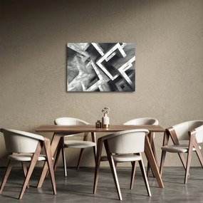 Absztrakt kép kocka (70x50 cm)