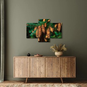 Fenyőtobozok képe (90x60 cm)