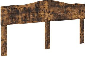vidaXL Fejtámla Füstölt tölgy 180 cm Faanyag