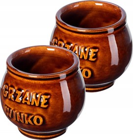 Forralt Borospoharak 300ml Bögre Kő Forralt Bor Szett 2db