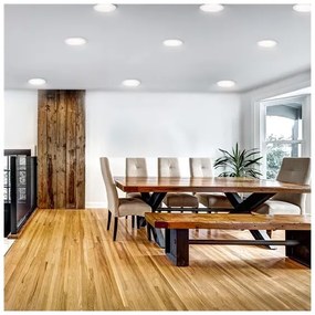 Solight WD144 - LED beépíthető mennyezeti lámpa 24W/230V 3000/4000/6000K Ø 30 cm fehér