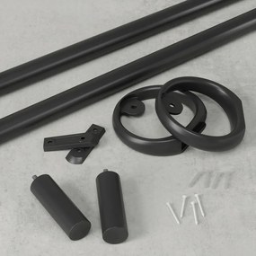 Acél bővíthető függönykarnis 107 - 305 cm Ringlet – Umbra