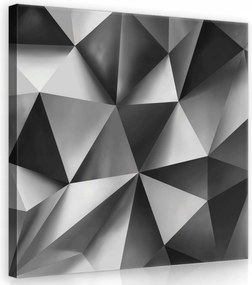 Vászonkép 40x40 Geometrikus kompozíciók Loft és minimalizmus szürke