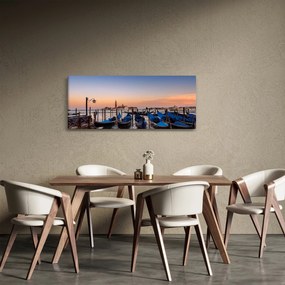 Kép - olasz gondolák (120x50 cm)