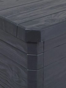 TOOMAX Kerti műanyag láda 280 L grafit