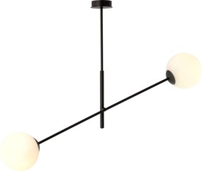 Emibig modern függeszték linear fehér fekete emi1169/2