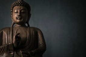 Poszter 30x20cm Buddha szobor 2, Assaf Frank