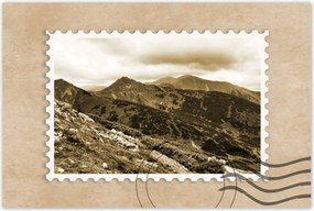 Poszterek 60x40 Tátra Lengyel hegyek Kilátás