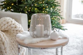 "Kurt" ezüst lámpás, 24 cm - EDZARD