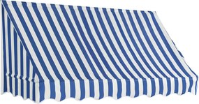 vidaXL Napernyő Kék 200 cm szövet