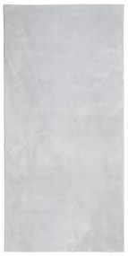 HUARTE szürke rövid szálú puha és mosható szőnyeg 100 x 200 cm