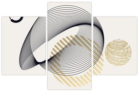 Kép - Geometriai formák N⁰3 (90x60 cm)