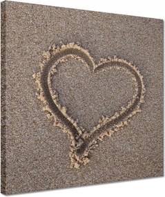 Vászonkép 30x30 Nőnap Ajándék Love