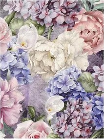 Fotótapéta virágok levelek retro stílus 206 x 275