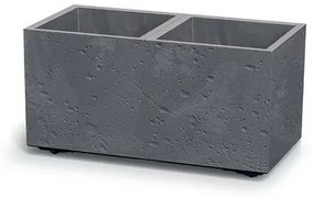 SIERRA CASE BETON EFFECT virágtartó 57,7 cm, szürke, S