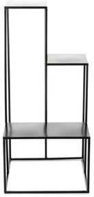 KASKADA virágtartó állvány 85x40 cm fekete