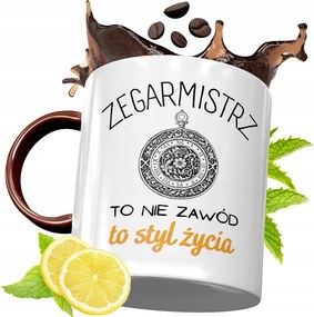 Bordó Bögre Óramesternek Születésnapra Ajándék fényképes nyomtatással