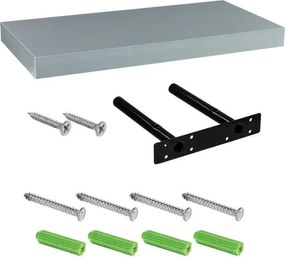 Fali polc STILISTA® Volato Ezüst 40 cm