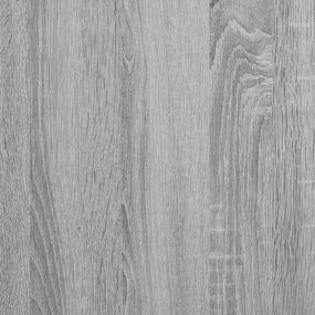 szürke sonoma színű szerelt fa TV-szekrény 60 x 31 x 39,5 cm
