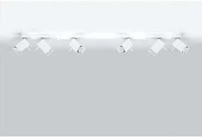 Toscana 6L fehér mennyezeti lámpa - Nice Lamps