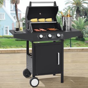 Juskys BBQ gázgrill Louisiana 3 égővel