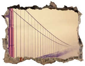 3d-s lyuk vizuális effektusok matrica Bridge san francisco nd-k-85695619