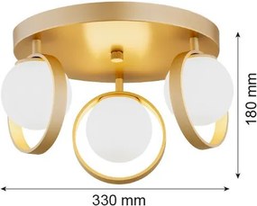 Argon SATURNIA 6248 Plafonlámpa 3x6W/G9 IP20