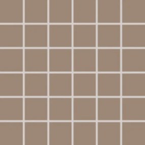 Mozaik Rako Taurus Color barnásszürke 30x30 cm matt TDM05025.1