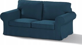 Dekoria Ektorp 2 személyes kanapé huzat, összecsukható Ikea kék