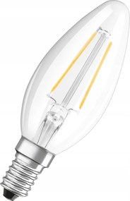 Led izzó B35 E14 Gyertya 6.5W 806lm 4000K Filament Tompítható Osram