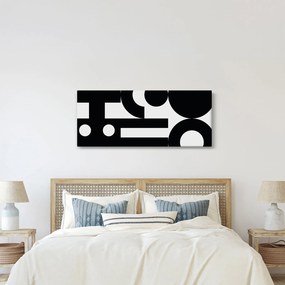 Kép - Geometriai absztrakció N⁰3 (120x50 cm)