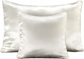 100% Selyem párnahuzat 40x60 párnahuzat Ivory gyöngyház