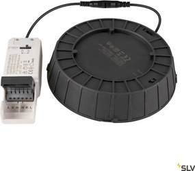 SLV 1007510 DOWNLIGHT Kültéri Mennyezetbe Építhető Lámpa Fekete LED IP54