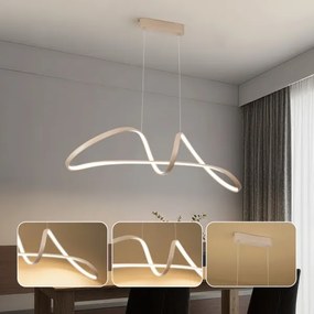 BRILAGI-LED Fényerőszabályozható kábeles csillár TWISTER LED/60W/230V 3000-6000K bézs+távirányító