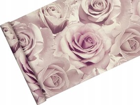 Tapéta Nagy Rózsa Csillámos lila