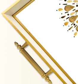 Üveg tálca, 38×24 cm – TPB9802