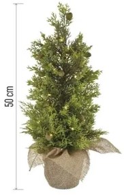 LED karácsonyi dekoráció 30xLED/3xAA IP44