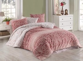 Pamut lepedők Fatima Rózsaszín TiaHome - 1x Párna 90x70cm, 1x Paplan 140x200cm