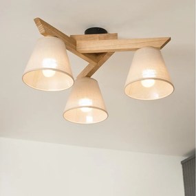 Mennyezeti csillár ANTONIO 3xE14/40W/230V tölgy