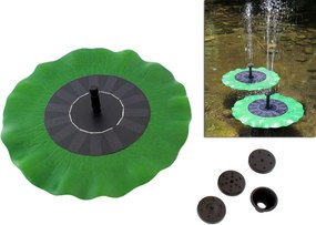 Zaparkorun Napelemes kerti szökőkút tavirózsa alakban