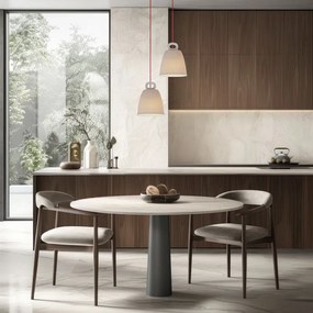 Fehér függőlámpa kerámia búrával Sewilla – Candellux Lighting