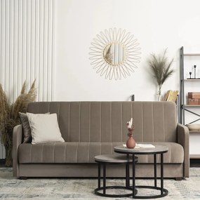 Zestaw 2x Sofa PORTO Beżowa