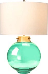 Elstead Lighting KARA DL-KARA-TL-GREEN Asztali lámpa 1x60W/E27
