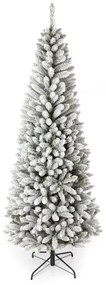 Keskeny Fehér Lucfenyő műkarácsonyfa 180cm