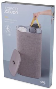 Tota szürke textil szennyeskosár, 60 l - Joseph Joseph